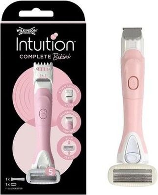 Wilkinson Sword - Intuition Complete Bikini Rasierer für Frauen, Trimmer, Rosa