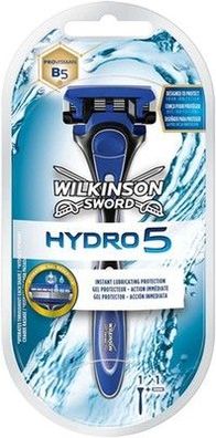 Wilkinson Sword Hydro 5 Herren Rasierer mit 1 Rasierklinge, 1 Stück, für Männer