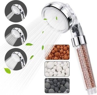 Vicloon Duschkopf, Handbrausen Filtration mit 3 Strahlarten und 6 Kalk Filter