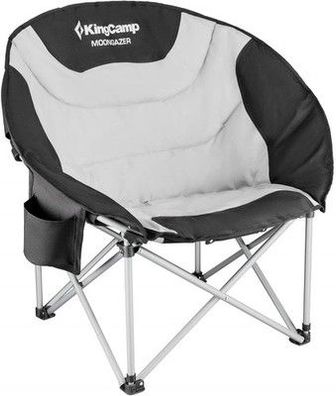 KingCamp Übergroßer Camping-Stuhl Outdoor tragbarer Eimerstuhl Heavy Duty 150kg