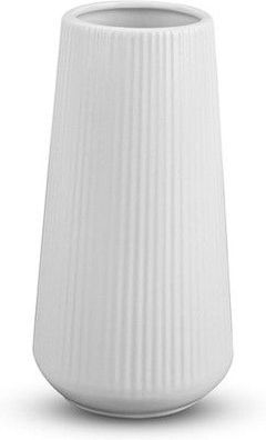 Keramik Vase, Blumenvase Vasen für Blumen, Dekoration Deko (11L x 11B x 19,5H)