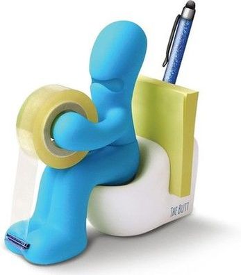 Klebefilm-Abroller und Bürobedarf-Station - Schreibtisch-Accessoire