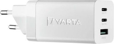 VARTA Ladegerät, Ladeadapter 65W, gleichzeitiges Laden von bis zu 3 Geräten