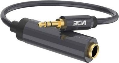 VCE Klinke Adapter Mikrofon Kopfhörer klinkenadapter 3,5mm Stecker auf 6,35mm