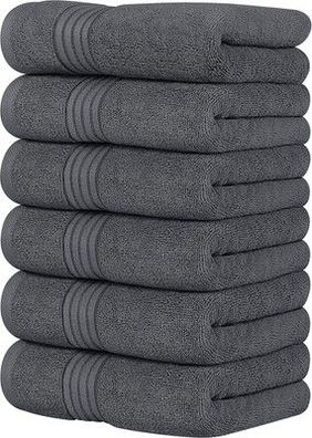Utopia Towels - Premium Handtücher - 100% gekämmte, 41 x 71 CM's - 6er Pack