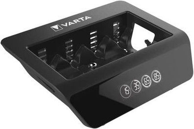 VARTA Akku Ladegerät, Batterieladegerät für wiederaufladbare AA/AAA/C/D/9V USB