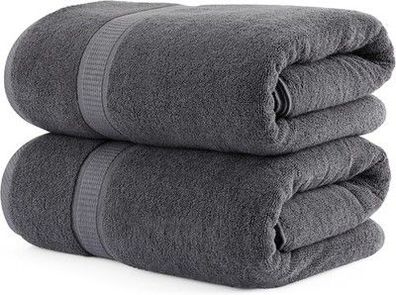 Utopia Towels - 2er Pack Saunatücher 80x200 cm Saunahandtuch 100% Baumwolle XXL