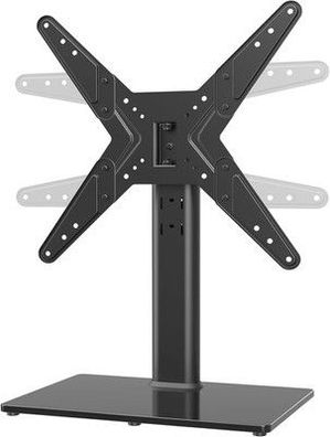 Universal Schwenk TV Ständer/Fuß Tisch Top TV Ständer für 21 bis 43 Zoll TVS mit
