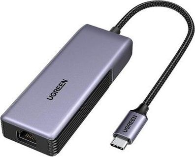 UGREEN 5Gbps USB C LAN Adapter Ethernet Adapter 5000Mbps RJ45 Netzwerkadapter