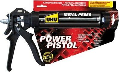 UHU Power Pistol Kartuschenpistole, Hochwertige und robuste Kartuschenpistole