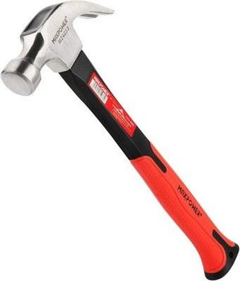 Maxpower Klauenhammer (226g Kopfgewicht, 240mm Länge) Zimmermann-Hammer Werkzeug