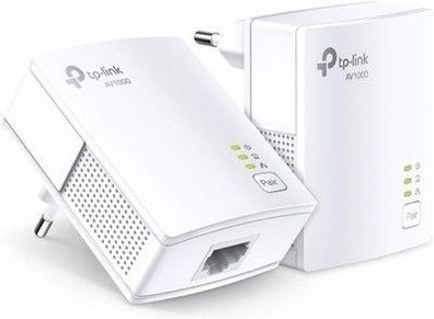 TP-Link Powerline Adapter Set TL-PA717 KIT(1000Mbit/s, Gigabit-Port, Plug&Play)