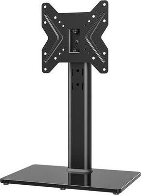 TV Standfuß Universal Höhenverstellbar Ständer für 19-43 Zoll TV Fernsehtisch