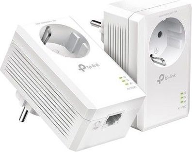 TP-Link Powerline Adapter Set TL-PA7017P KIT(1000Mbit/s mit Steckdose Plug&Play)