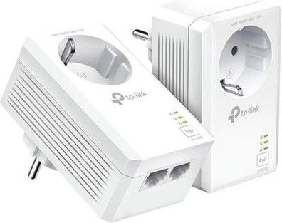TP-Link Powerline Adapter Set TL-PA7027P KIT (mit Steckdose, 2x Gigabit-Port)