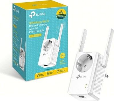 TP-Link TL-WA860RE WLAN Repeater mit Steckdose (300 Mbit/s, WLAN Verstärker)