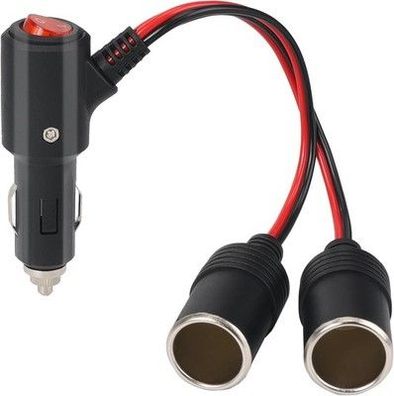 Thlevel Zigarettenanzünder Verteiler Stecker Buchse Auto Adapter 19AWG 15cm