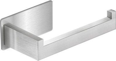 Toilettenpapierhalter, Rollenhalter Selbstklebend ohne Bohren, WC 14x6.5x4.5 cm