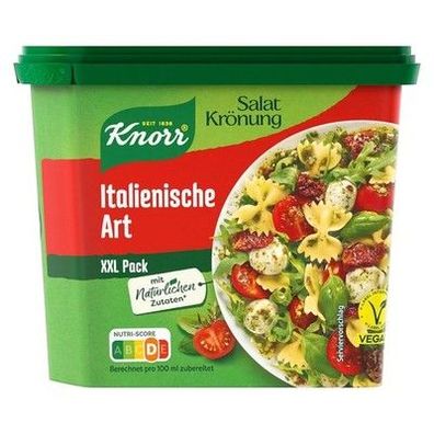 Knorr Salatkrönung Italienische Art für Salatdressing, natürlichen Zutaten, 2,1L