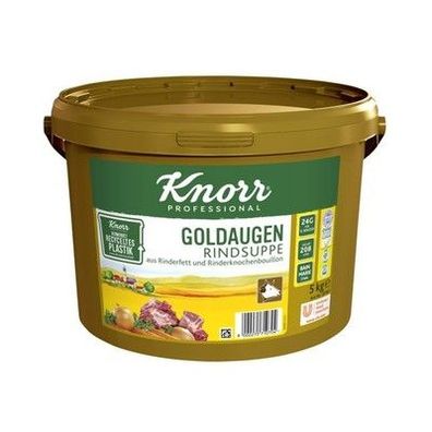 Knorr Goldaugen Rindsuppe (vielseitig anwendbare Rinderbrühe) Suppenspiegel, 5kg
