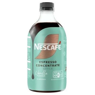 Nescafé Espresso Concentrate Style Vanilla, lösliches Getränkekonzentrat, 500ml
