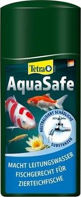 Tetra Pond AquaSafe - macht Leitungswasser fischgerecht, schützt Fische, 500 ml