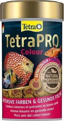 Tetra Pro Colour Multi-Crisps - Premium Fischfutter mit Farbkonzentrat, 100 ml