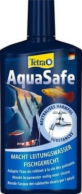 Tetra AquaSafe - Qualitäts-Wasseraufbereiter fischgerechtes Aquariumwasser 500ml