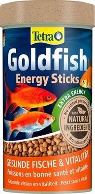Tetra Goldfish Energy Sticks - nährstoffreiches Fischfutter für Goldfische 250ml