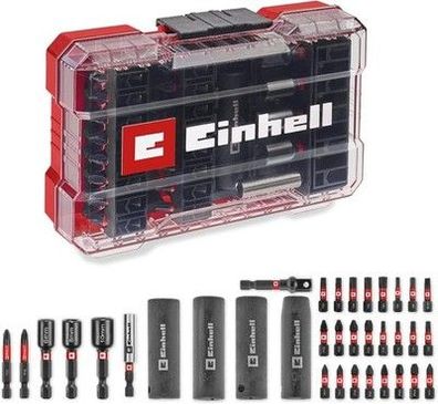 Original Einhell M-CASE 35-tlg. Impact-Bit- und Stecknuss-Set + Aufbewahrungsbox