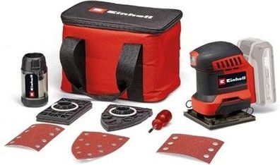 Einhell Akku-Faustschleifer TE-OS 18/113 3X Li-Solo Power X-Change (ohne Akku)