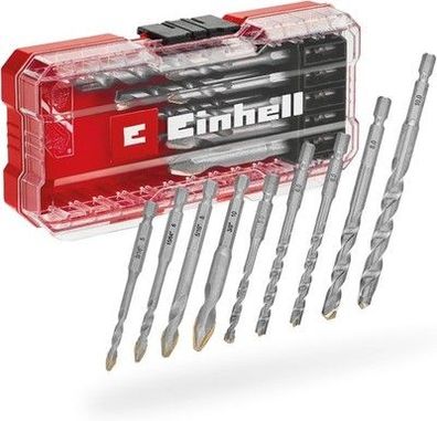 Original Einhell S-CASE 10-tlg. HM-Fliesenbohrer-Set (inkl. Aufbewahrungsbox)