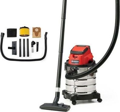 Einhell Akku-Nass-Trockensauger TC-VC 18/20 Li S-Solo Power X-Change (18V, 20 L)