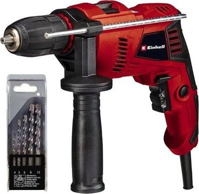 Einhell Schlagbohrmaschine TE-ID 500 E (550 Watt, Schnellspann-Bohrfutter)