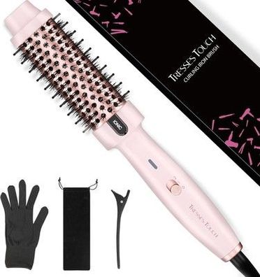 Thermal Brush, Thermobürste Negativ-Ionen 30s-Schnellwärmung Pink 2 Temperaturen