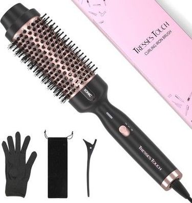 Thermobürste, Stylingbürsten Negativ-Ionen, Wärmebürste Rundbürste, Roségold