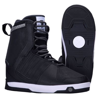 Hyperlite Wakeboard Boots Freepress System black - Größe: EU 39/US 7