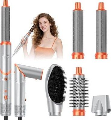 5 in 1 Air Styler & Faltbarer Multistyler, 110.000 U/min High-Speed Föhnbürste