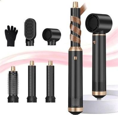 UKLISS Hair Styler Set Hairstyler 5 in 1 Haarstyler - Airstyler Air Curlers Föhn