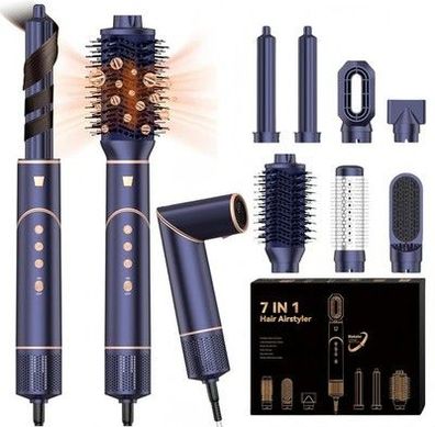 UKLISS 7 in 1 Pro Airstyler & Ionen Haartrockner High Speed 110,000RPM Föhn Set