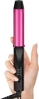 FARERY Mini Lockenstab, 25mm Lockenstab, Kurze Haare, 3 Einstellbaren Stufen