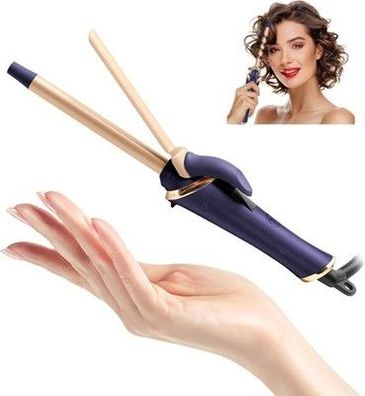 Mini Lockenstab Reise 13mm, Mini Lockenstab Kurze Haare, Reise Lockenstab, Blau