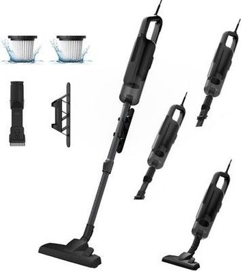VersLife C8PRO - Staubsauger, mit Kabel, 600W, Stielstaubsauger, 5m Kabellänge