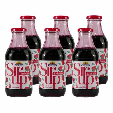 Mühlhäuser Erdbeer Getränkesirup (12 x 0,5L)