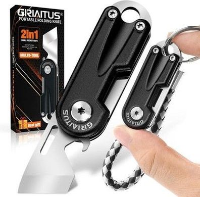 Geschenke für Männer Vatertagsgeschenk 2in1 Multitool Taschenmesser Gadgets mit