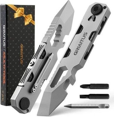 Edc Pry Bar 10IN1 Multitool mit Bidirektionalem Ratschenschraubendreher und