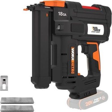 WORX WX844.9 Nitro 20V 18GA Akku-Tacker - 80 Klammern/min, ohne Akku & Ladegerät