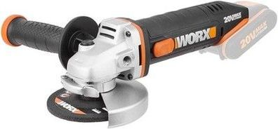 WORX WX800.9 Li-Ion Akku-Winkelschleifer 20V – Kompakter Schleifer, Ohne Akku
