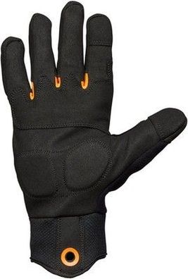 Fiskars Axt- und Werkzeughandschuhe, Arbeitshandschuhe, Größe 8, Schwarz/Orange