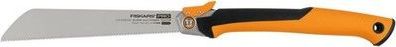 Fiskars Pro Klappbare Zugsäge, Sägeblattlänge: 25 cm, 13 TPI, Schwarz/Orange